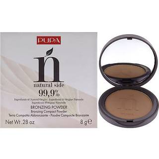 Pupa Milano Natural Side Bronzing Powder 001 Let bronze - Tils?t varme og gl?d til huden - Let blanding Bronzer Contour Makeup Powder til lysere