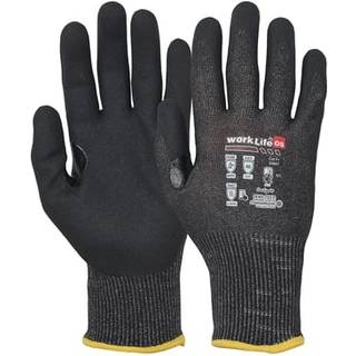 OS Cut F. handske skærehæmmende med forstærkning og touch funktion. Str. 8