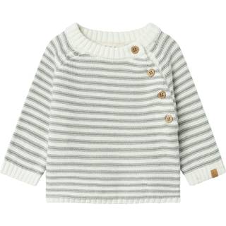Lil Atelier Coconut Milk Stribet Pullover