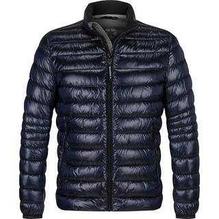 MILESTONE Herren Steppjacke blau unifarben