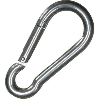 Karabinhage 1852-Marine, galvaniseret stål, Ø13 mm, 160 mm