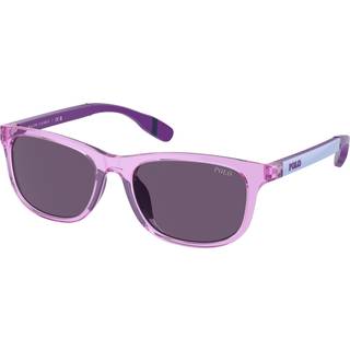 Polo Ralph Lauren Børn PP9507U 59471A Solbriller Injiceret Violet Violet Pillow Normal