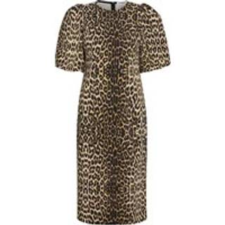 Co'couture Leocc Puff Dress Kjoler 36350 16-Khaki (LARGE)