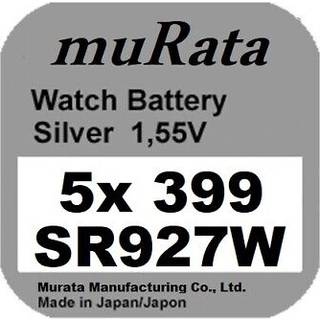 Batteri Seiko 395 Knapcellebatteri 1 stk. SR927SW - Unisex - Silver oxide