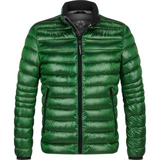 MILESTONE Herren Steppjacke grün unifarben