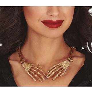 Skelet arme halskæde