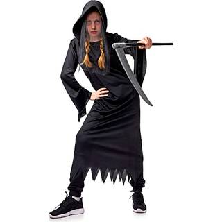 Halloween manden med leen kostume str. 128