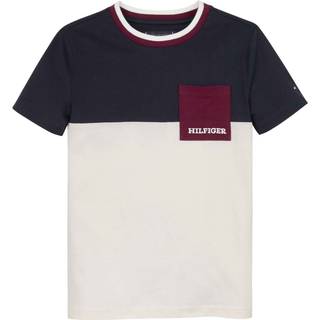 Colour-Blocked Pocket Logo T-Shirt
