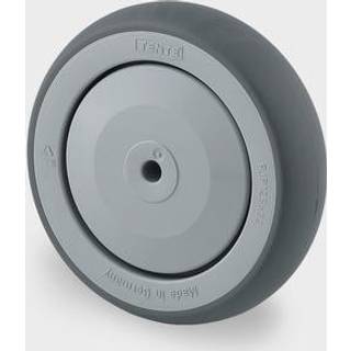 Tente PJP125 Hjul Termogummi, skaft 8 mm 125 mm