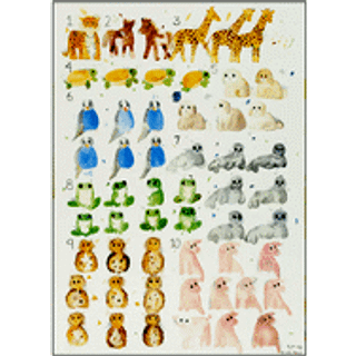 Poster & Frame Plakat 1-2-3 50x70