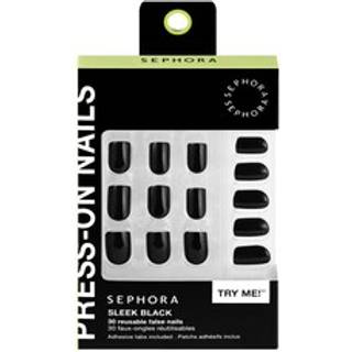 Sephora Collection - Genanvendeligt Sæt Med Kunstige Negle, Selvklæbende Pads - Geleffekt - Press-on Nails- 24 B - For Women