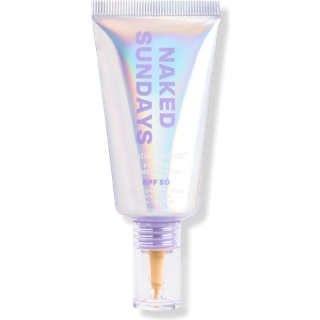 Naked Sundays BeautyScreen SPF 50 Mineral Peptide Foundation Tints 2-i-1 SPF og Skin Tint Radiant med let opbyggelig dkning infunderet med pepti