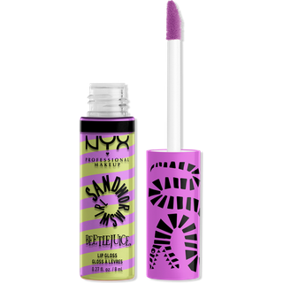 NYX PROFESSIONAL MAKEUP Beetlejuice Sandworm Swirl Butter Gloss 02 Purple lip gloss 8 ml