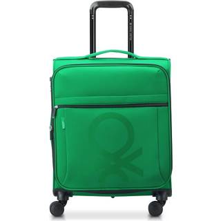 Delsey Paris x United Colors of Benetton CB Kuffert med 4 hjul grøn