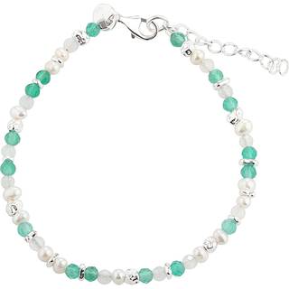 GREEN GARDEN SIMPLE BRACELET | SILVER
