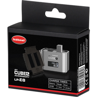 Hähnel ProCube 2 Canon LP-E8 Batteriplade