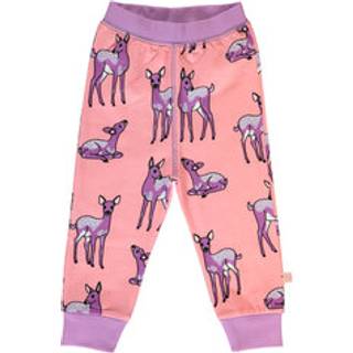 Småfolk Leggings for baby with deer  Bridal Rose 62 cm  Lyserød  62 cm  kvinde