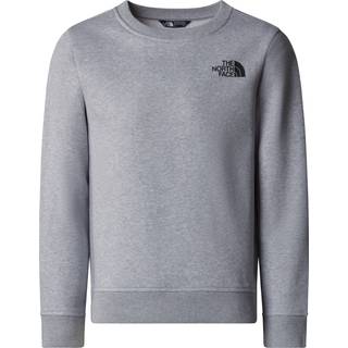 The North Face Juniors' Redbox Regular Crew TNF Light Grey Heather, XS