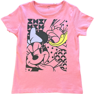Guppy Minnie Mouse & Anderssine Pige T-shirt - Cashmere Rose/Minnie - 116