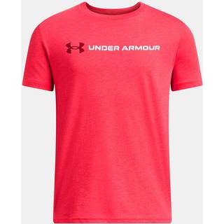 T-shirt Under Armour UA B LOGO WORDMARK SS 1380747-989 Størrelse YLG