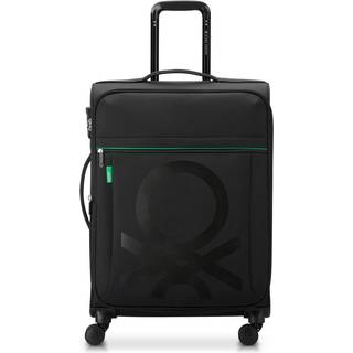 Delsey Paris x United Colors of Benetton CB Kuffert med 4 hjul sort