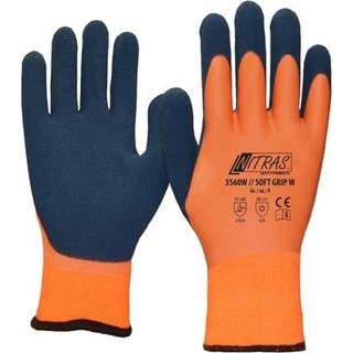 Nitras 3560W SOFT GRIP W vinterhandsker, nylon heldækket med Latex belægning