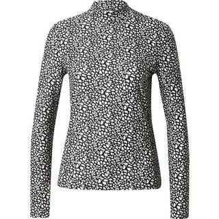 High Neck Top Med Lange Ærmer