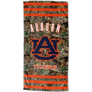 Auburn Penn State Real Tree Stripes Beach Håndklæde (D0102H94JUW)