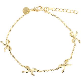 CURVE BOW BRACELET | GOLDEN