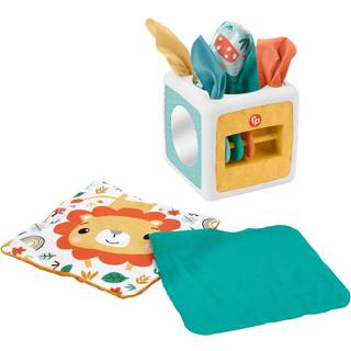 Fisher-Price: Vævet materiale lommetørklædeæske