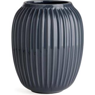 Kähler Hammershøi vase mellem antracitgrå