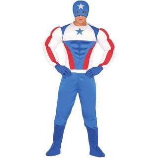 Superhelt med stjerne kostume