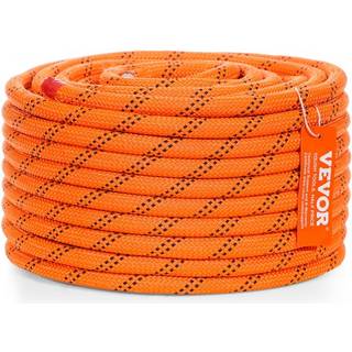 Vevor dobbelt flettet polyester reb 1/2 i x 120 ft 48 strenge 8000 lb