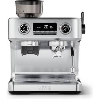 AIVIQ Aspire Advanced - Espressomaskine med Kaffekværn - AME-521S - Rustfrit stål