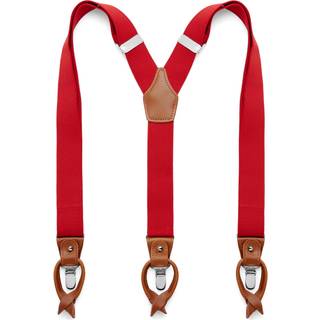 Brede Røde Konvertible Seler