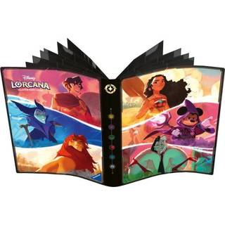 Disney Lorcana Card Portfolio Mappe til Samlekort Karakterer