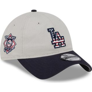 LA Dodgers MLB 4th Of July Grey 9TWENTY Adjustable Cap newera adult unisex Grey newera adult unisex Grey newera adult unisex Grey newera adult unisex - Osfm