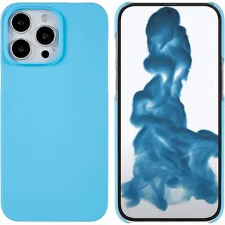 EIDERWOOD iPhone 16 Pro Mat Hårdt Plastik Bagside Cover - Lyseblå