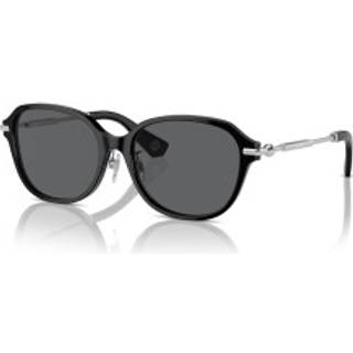 Burberry Kvinde BE4429D 300187 Solbriller Acetat Sort Grå Cat Eye Normal