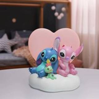 Disney Light up Stitch and Angel H: 16 cm figur