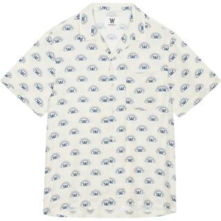 Wood Wood - Noa Resort Ss Shirt - Skjorter til mænd -  Off-white - XL