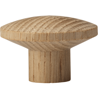 Træknop Ø45 mm egetræ