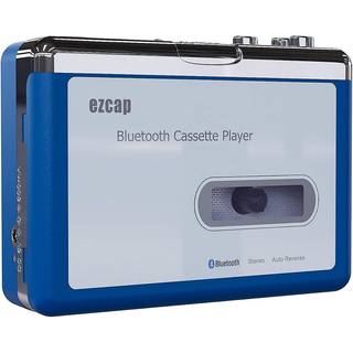 EZCAP Bluetooth kassetteafspiller, Walkman båndafspiller med 3,5 mm udgang og hovedtelefoner