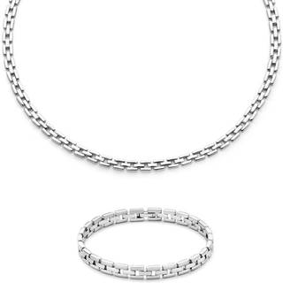 Parte Di Me Sorprendimi 925 Sterling Silver Necklace and Bracelet Giftset PDM90077