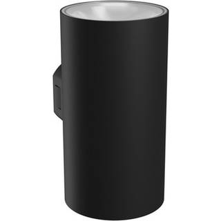 Torre 18W sort op/ned væglampe, CCT - Rund, 3 lyskulører, IP54 udendørs, 230V, inkl. lyskilde - Dæmpbar : Ikke dæmpbar, Kulør : CCT (Varm til Kold Hvid)