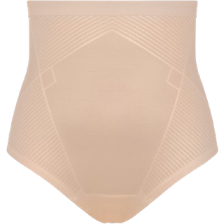 Spanx - Beige - High-Waisted Thong - X-Small