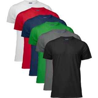 ProJob 642030 2030 t-shirt i spun-dyed polyester / Arbejds T-shirt lime M