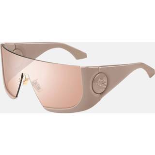 ETRO Kvinde ETROMACARON FWM/2S Solbriller Plast Nøgen Rosa Maske Spejlet Flash - Nøgen