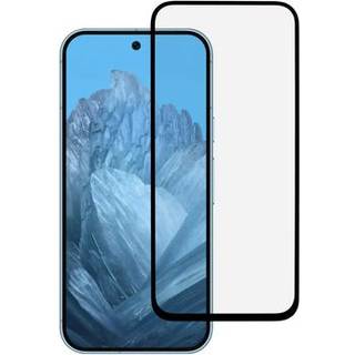 Google Pixel 9/9 Pro Skærmbeskyttelse Hærdet Glas - 9H - Full Fit - Sort Kant