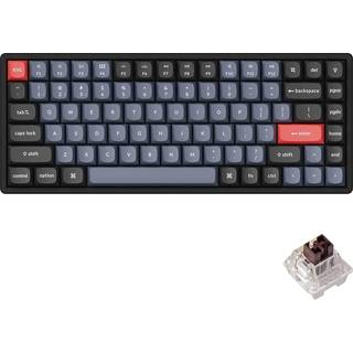 Keychron K2 Pro Trådløs Tastatur RGB Aluminium [K Pro Brown]